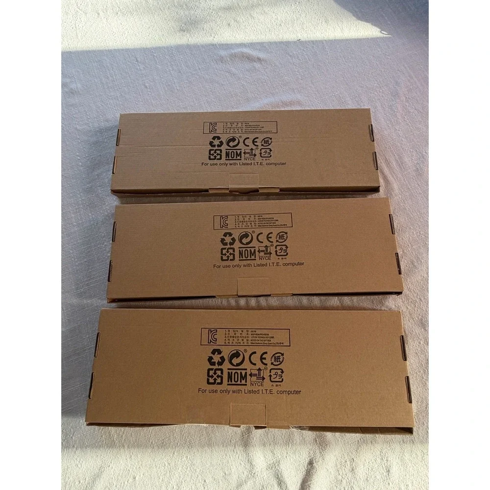 Dell KB216-BK-US USB Wired Keyboard Lot of 3 Full Size NEW